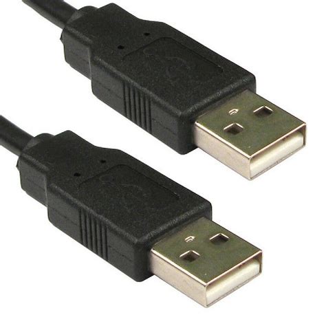0.5m USB Cable A Male To A Male Plug Shielded High Speed 2 ...