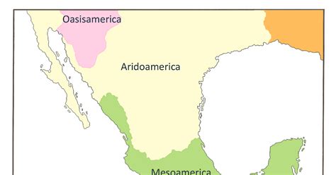 06. Áreas y Sub Áreas culturales del México antiguo