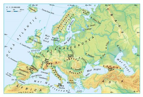 1_2.RELIEVE: MAPA FÍSICO EUROPA