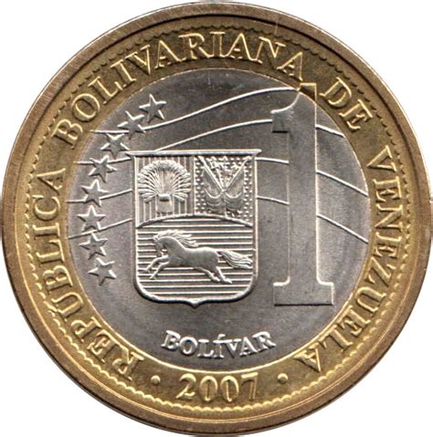 1 Bolívar   Venezuela – Numista