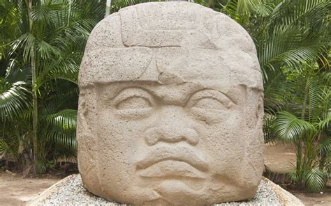 1.Cabeza Olmeca, denominadas como cabezas colosales ...