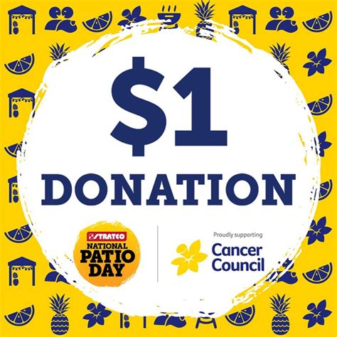 $1 Cancer Council Donation
