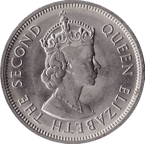 1 Dollar   Elizabeth II  1st portrait    Hong Kong – Numista