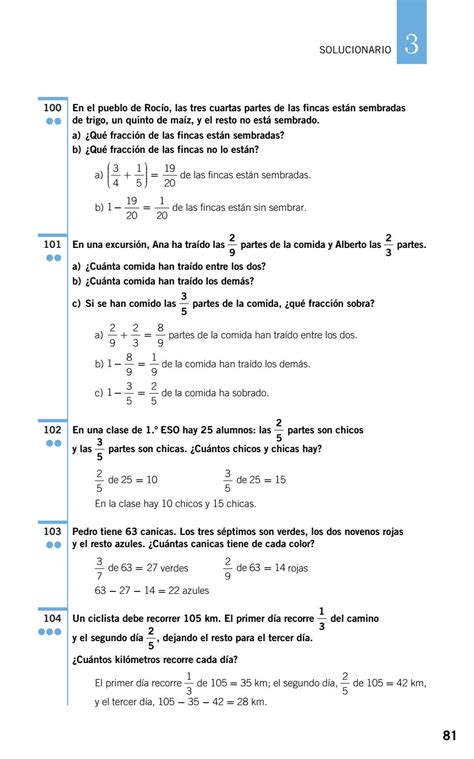 1º eso solucionario matemáticas santillana pdf by Hugo ...