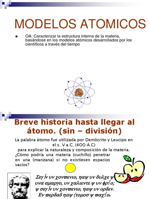 1 Modelos Atomicos 8 basico.pdf | Átomos | Núcleo atómico