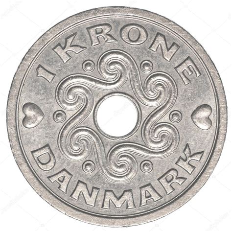 1 moneda de corona danesa — Fotos de Stock  asafeliason ...
