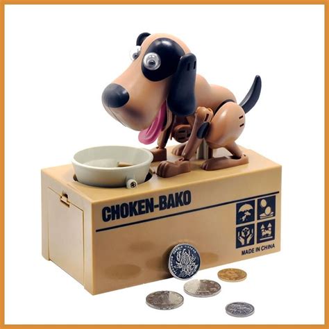 1 Piece Robotic Dog Banco Canino Money Box Money Bank ...