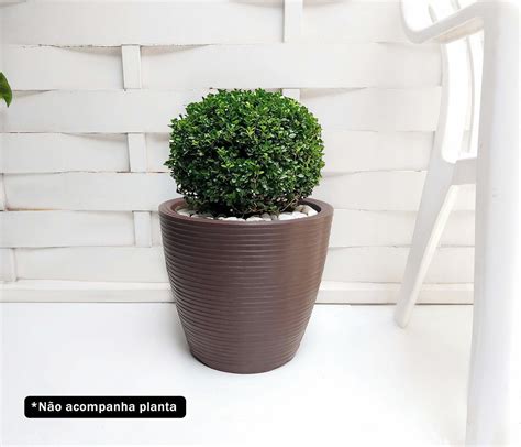 1 Vaso de Planta 30x30 Decorativo Polietileno Plastico no ...