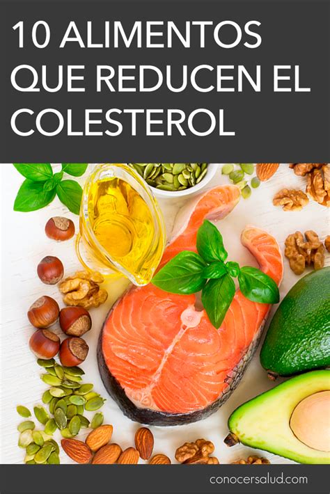 10 alimentos que reducen el colesterol   Conocer Salud
