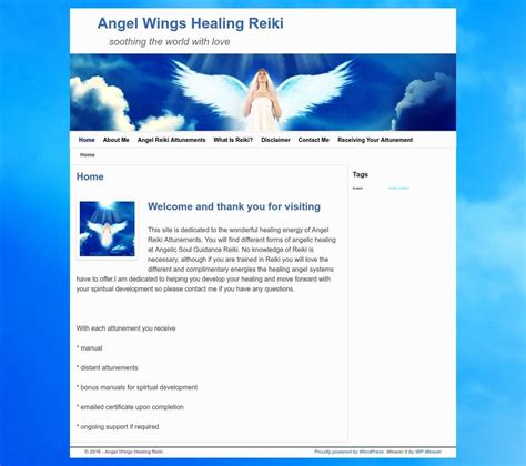 10 Angel Reiki Attunements And Website   Reiki Attunement ...