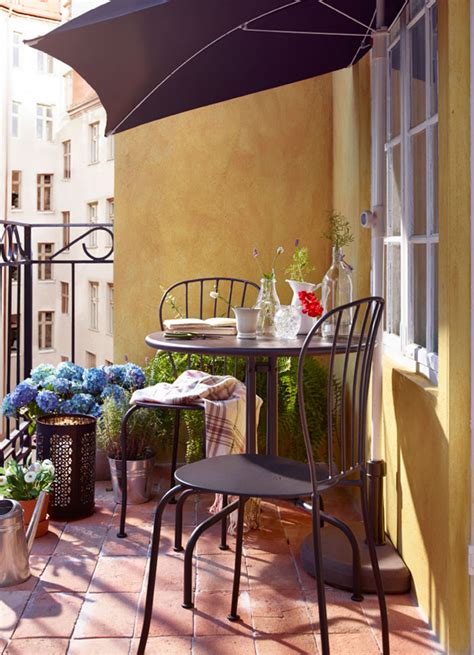 10 Balcony Design That Inspire From IKEA | HomeMydesign