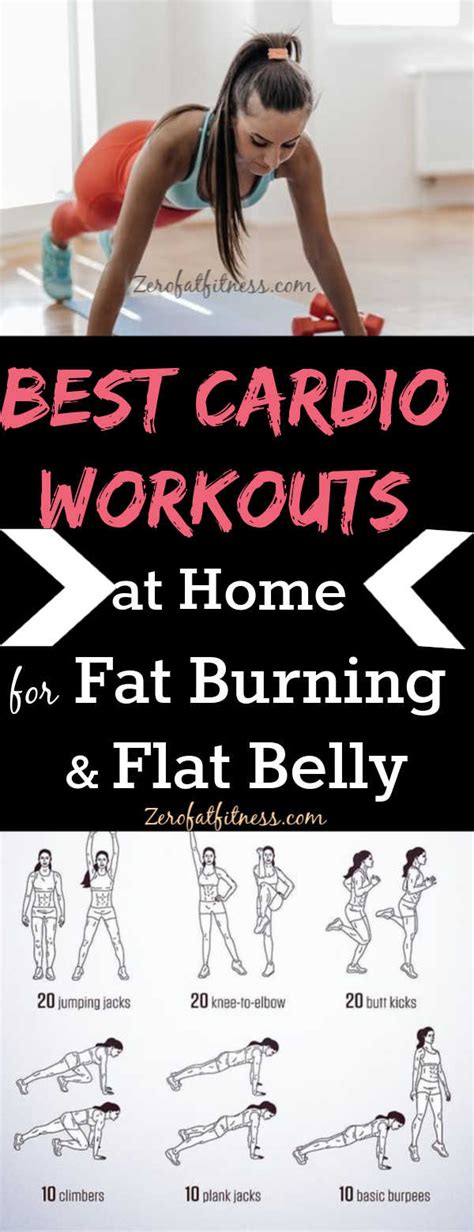 10 Best Cardio Workouts at Home for Fat Burning and Flat Belly