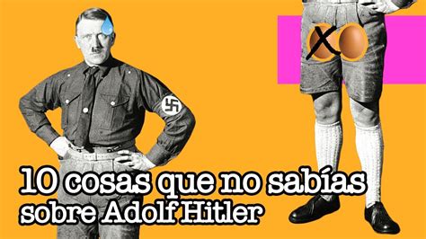 10 cosas que no sabías sobre Adolf Hitler   YouTube