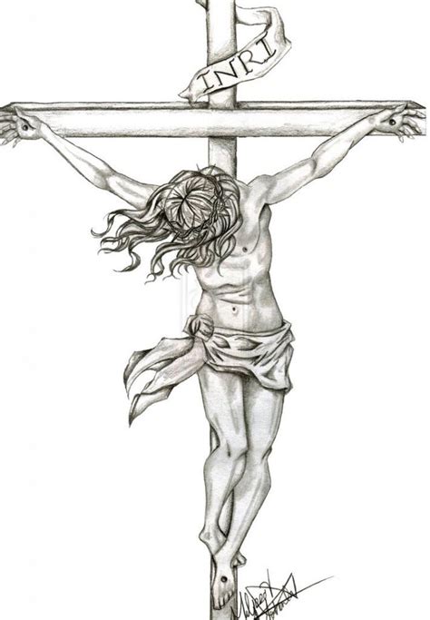 10+ Dibujo Jesus En La Cruz | Ayayhome