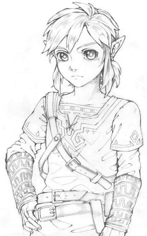 10+ Dibujos Para Colorear De The Legend Of Zelda | Ayayhome