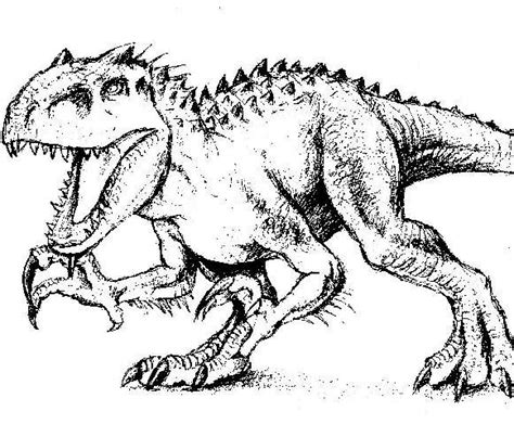 10+ Dibujos Para Pintar De Dinosaurios Rex