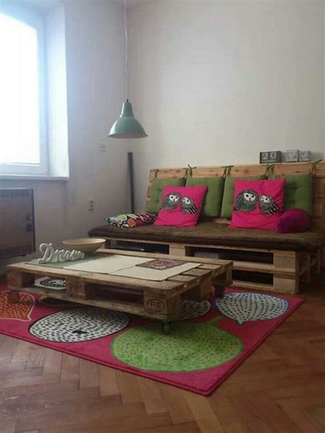 10 espacios decorados con palets de madera   Decoración de ...