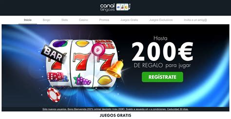 10 euros gratis en Canal Bingo sin depósito ¡Actualizado a ...
