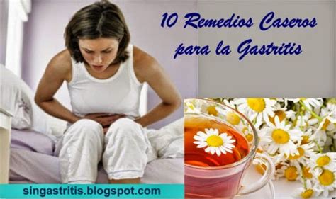 10 Excelentes Remedios Caseros para Aliviar la Gastritis ~ Sin Gastritis