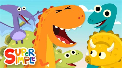 10 Little Dinosaurs | Kids Songs | Super Simple Songs   YouTube