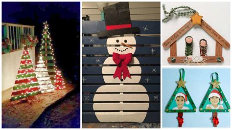 10 Manualidades navideñas creativas con palitos de madera ~ lodijoella