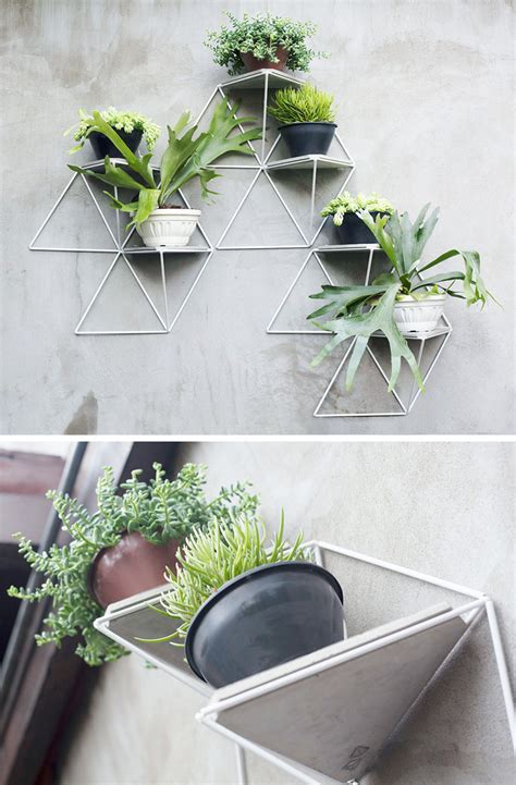 10 Modern Wall Mounted Plant Holders To Decorate Bare ...
