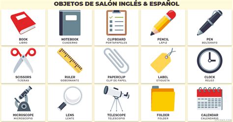 10 Objetos Del Salon De Clases En Ingles Y Español   Variaciones Clase