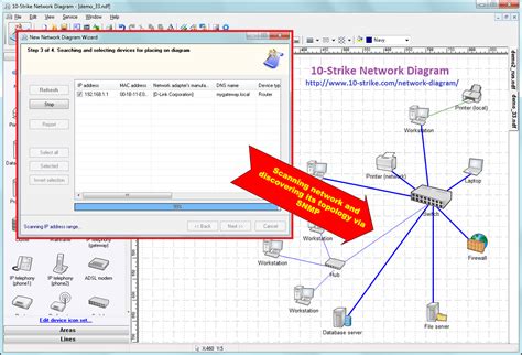 10 Strike Network Diagram   Software for Creating Topology ...