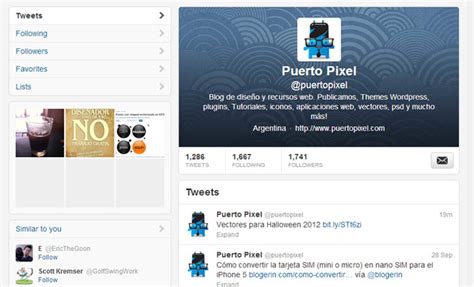 10 Twitter Covers para personalizar tu perfil Puerto Pixel | Recursos ...