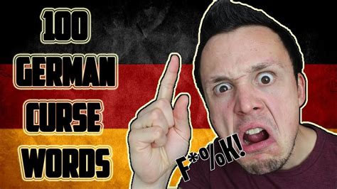 100 German Curse Words   YouTube