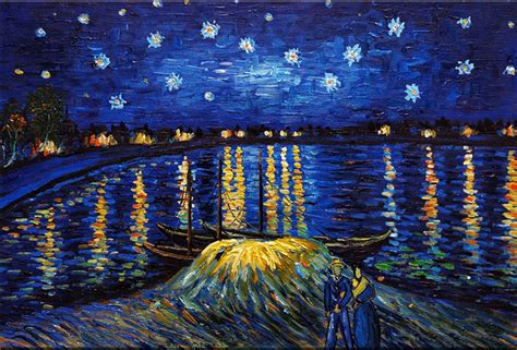 100% hand painted oil painting of Vincent van gogh Milky ...