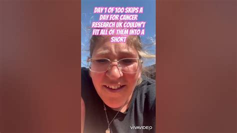 100 skips a day for cancer research uk day 1 #100skipsaday #cancer # ...