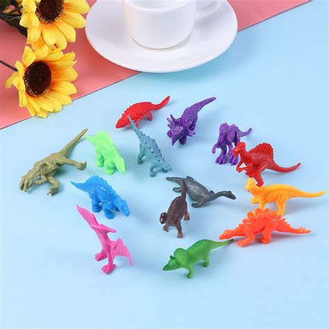 100 Unidades De Mini Dinosaurios De Plástico Para Niños Mode | Mercado ...