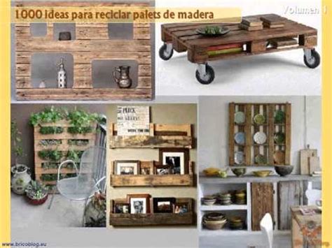 1000 ideas creativas para reciclar palets de madera ...
