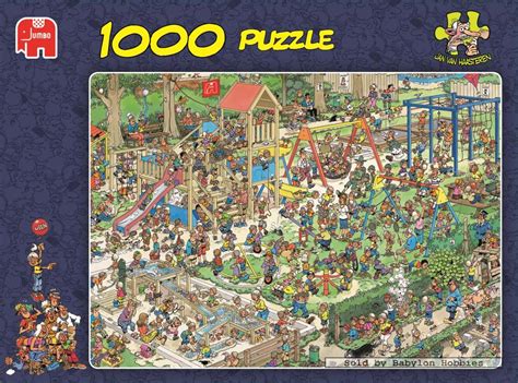 1000 pcs jigsaw puzzle: Jan van Haasteren   The Playground ...