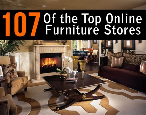109 of the Best Online Furniture Stores  & RETAILERS