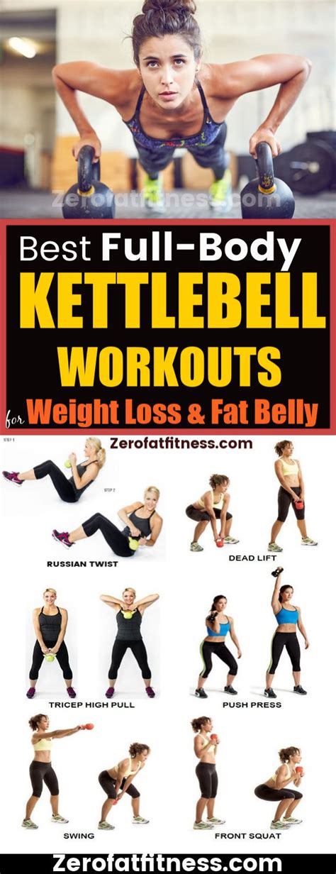 11 Best Full Body Kettlebell Workouts for Weight Loss and ...