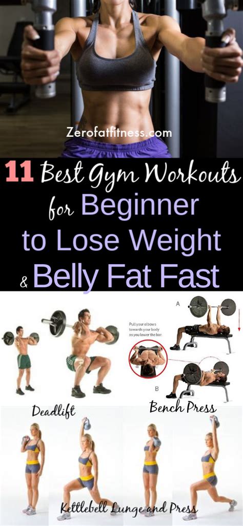 11 Best Gym Workouts for Beginners to Lose Weight and ...