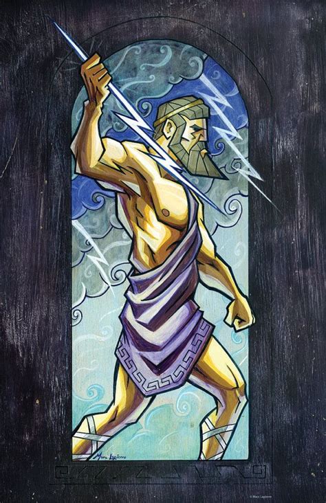 11  x 17  impresión de arte Zeus | Greek gods and goddesses, Greek gods ...