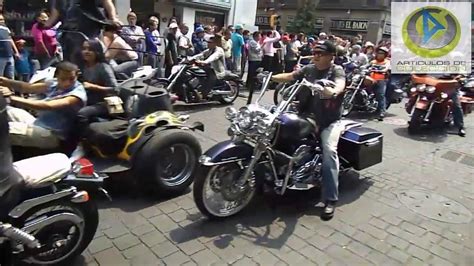 110 Harley Davidson Mexico desfile zocalo reforma ...