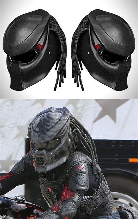 12 Awesome Pictures of the Predator Motorcycle Helmet ...