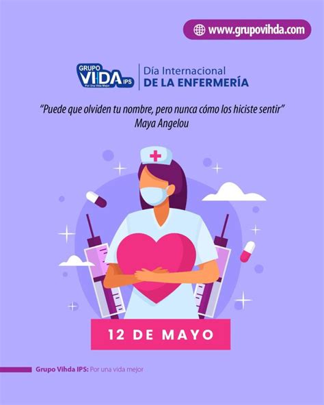 12 DE MAYO 2021: DÍA INTERNACIONAL DE LA ENFERMERÍA   Grupo VIHDA
