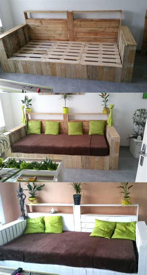 12 Easy Pallet Sofas and Coffee Tables to DIY in One ...