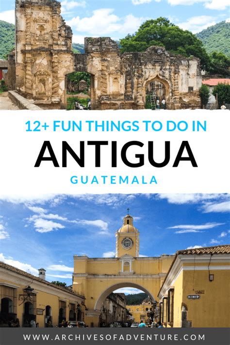 12+ Fun Things to Do in Antigua, Guatemala | Guatemala travel, South ...