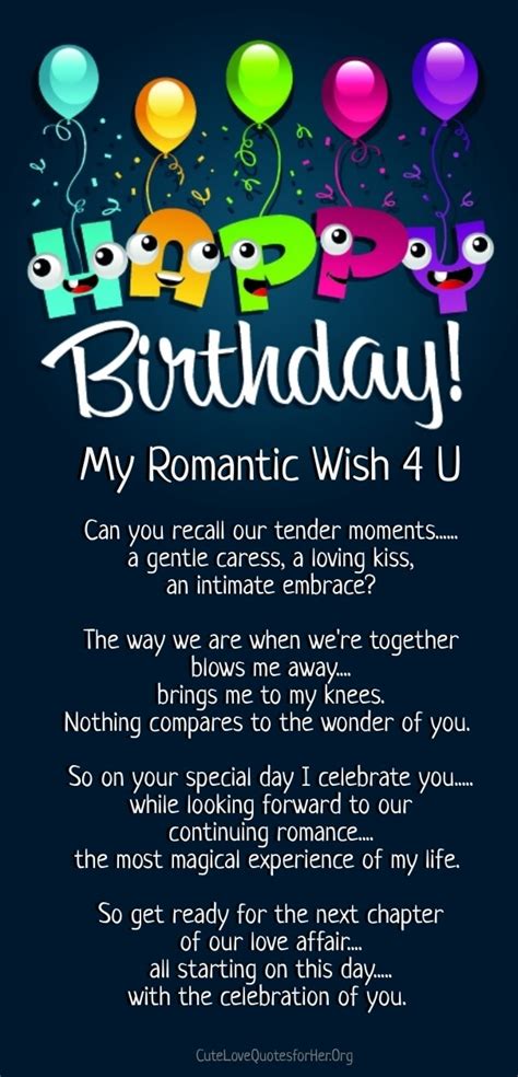 12 Happy Birthday Love Poems for Her & Him with Images