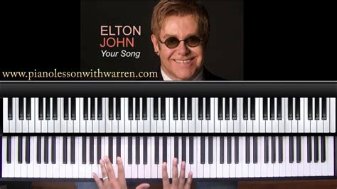 #12: How to play  Your Song  by Elton John   YouTube