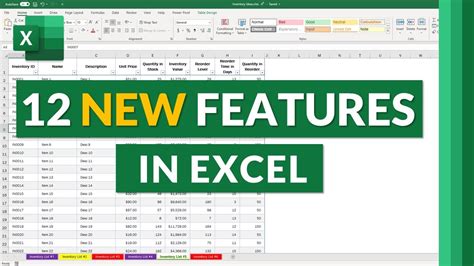 12 New features in Excel for 2021 // Updates in Microsoft Excel Web and ...