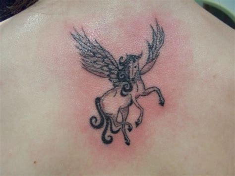 12+ Pegasus Tattoos On Upper Back