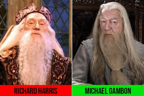 12 Personajes de Harry Potter que cambiaron de actores ...
