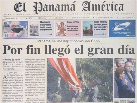 12 portadas de periódicos que hicieron historia en Panamá ...
